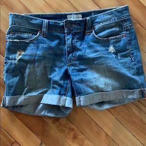 Distressed Aeropostale shorts